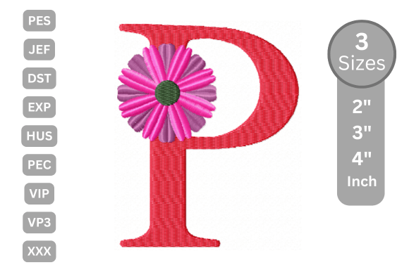 Blossom Alphabet Letter - P: A Seasonal Designer's Review