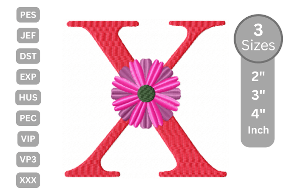 Blossom Alphabet Letter - X: A Seasonal Review
