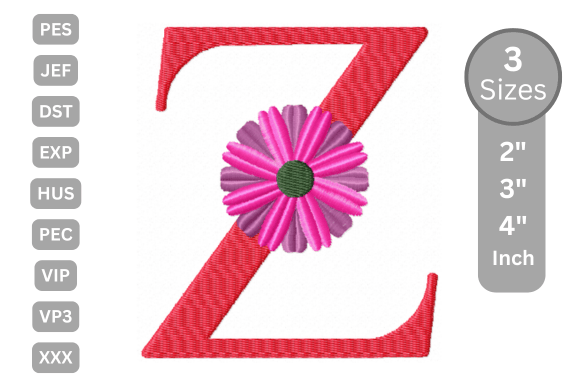 Blossom Alphabet Letter - Z Review