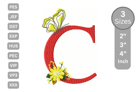Butterfly Bloom Alphabet - C: A Seasonal Design Review