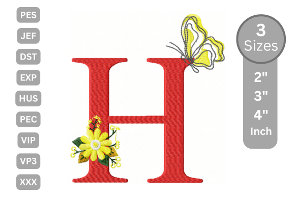 Butterfly Bloom Alphabet - H: A Seasonal Design Review