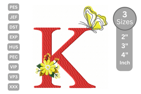 Butterfly Bloom Alphabet - K: A Designer's Review for Craft Fairs