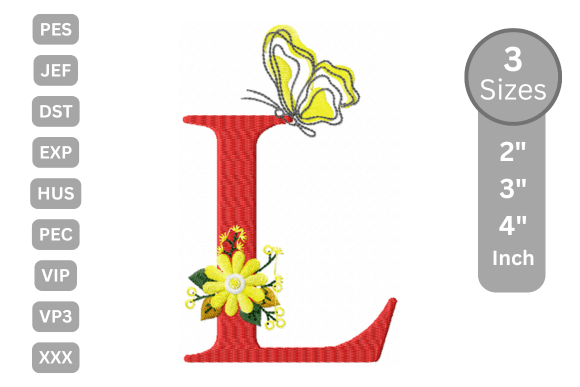 Butterfly Bloom Alphabet - L Review for Etsy Sellers