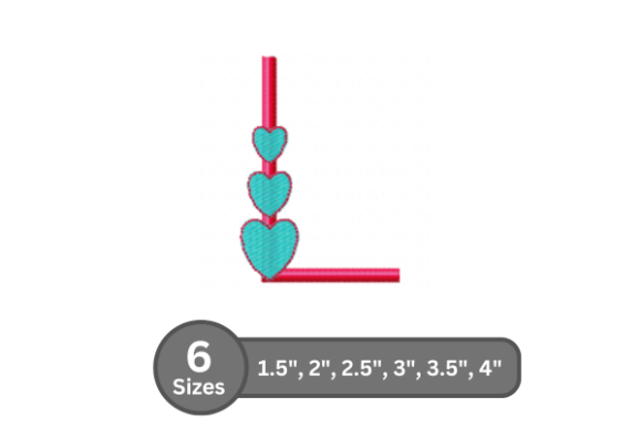 Candy Heart Alphabet -L Review for Boutique Apparel