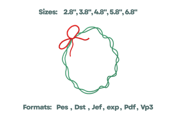 Holly Leaf Ribbon Frame Monogram Border Review